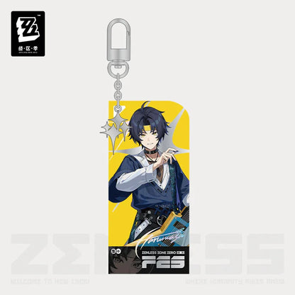 Sparkling Wonderland Series Acrylic Keychain Zenless Zone Zero Asaba Harumasa ACG Go Anime www.acg-go.com Anby Demara, Asaba Harumasa, Astra Yao, Ellen Joe, Hoshimi Miyabi, Pendant & Keychain, Zenless Zone Zero