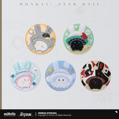 Honkai: Star Rail Tutu Mushroom and Mushroom Bunny Series Embroidered Badge