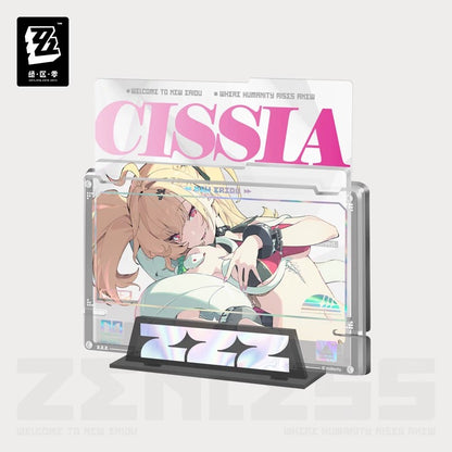 Zenless Zone Zero Mindscape Cinema Series Metropolitan Order Division Framed Acrylic Insert Set