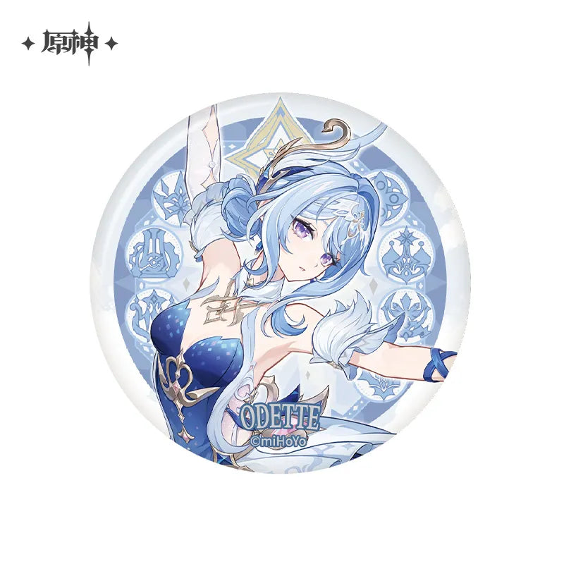 Genshin Impact Snezhnaya Character Series Badge