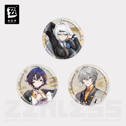 Zenless Zone Zero Eridu Fashion Series Vol. 2 Tinplate Badge