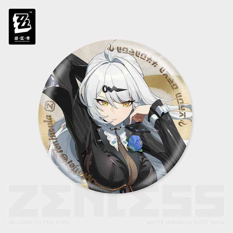 Zenless Zone Zero Eridu Fashion Series Vol. 2 Tinplate Badge