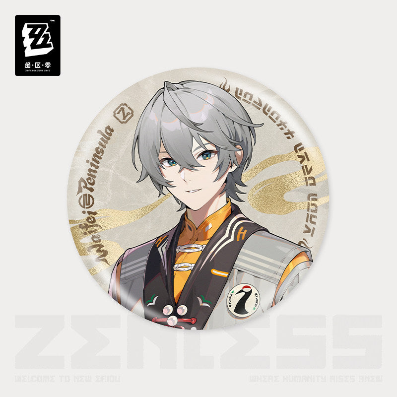Zenless Zone Zero Eridu Fashion Series Vol. 2 Tinplate Badge