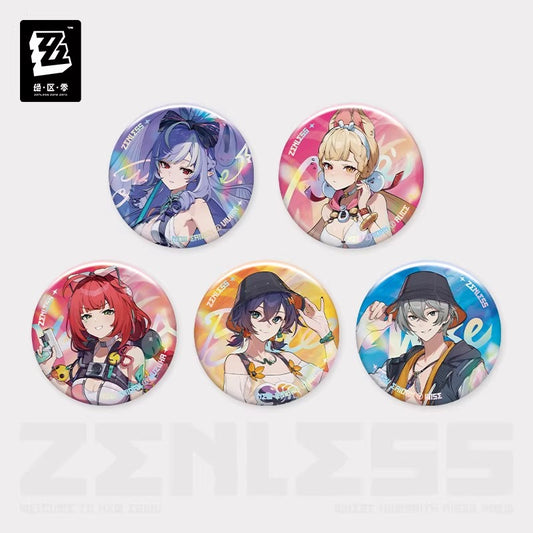 Zenless Zone Zero Eridu Fashion Series Vol. 3 Tinplate Badge