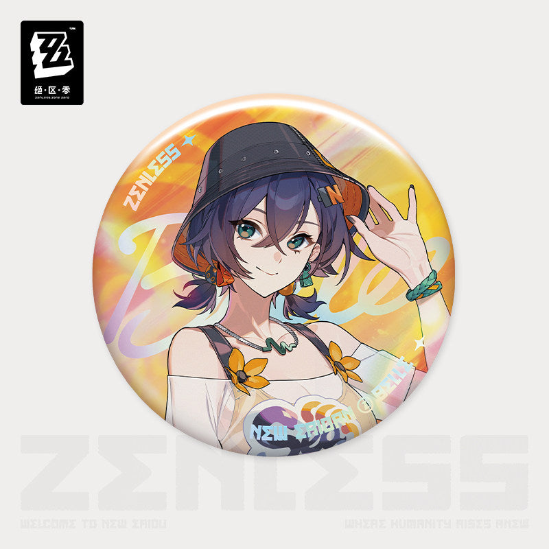 Zenless Zone Zero Eridu Fashion Series Vol. 3 Tinplate Badge