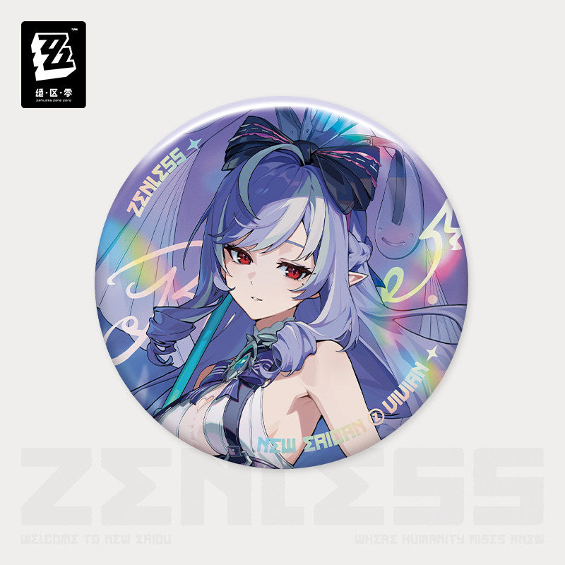 Zenless Zone Zero Eridu Fashion Series Vol. 3 Tinplate Badge