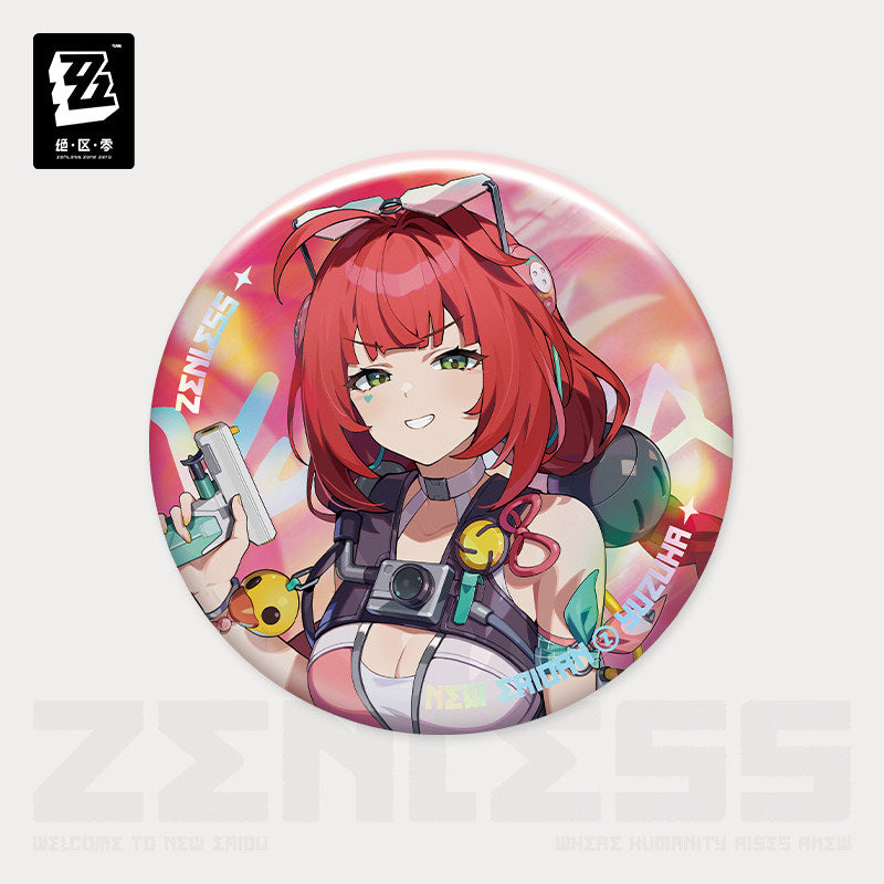 Zenless Zone Zero Eridu Fashion Series Vol. 3 Tinplate Badge