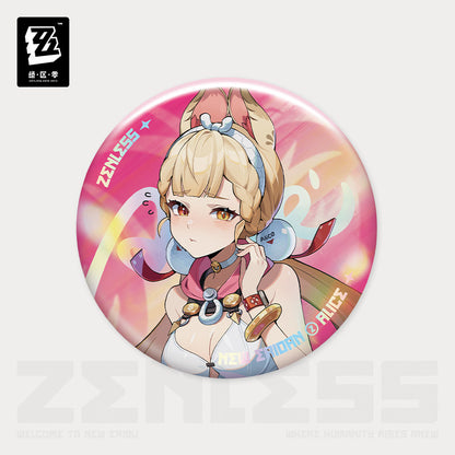 Zenless Zone Zero Eridu Fashion Series Vol. 3 Tinplate Badge