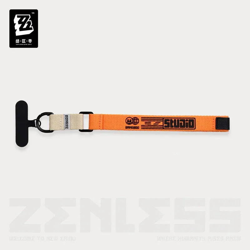 Zenless Zone Zero Urban Kit Series Mobile Phone Lanyard Short - Orange ACG Go Anime www.acg-go.com Apparel, Zenless Zone Zero