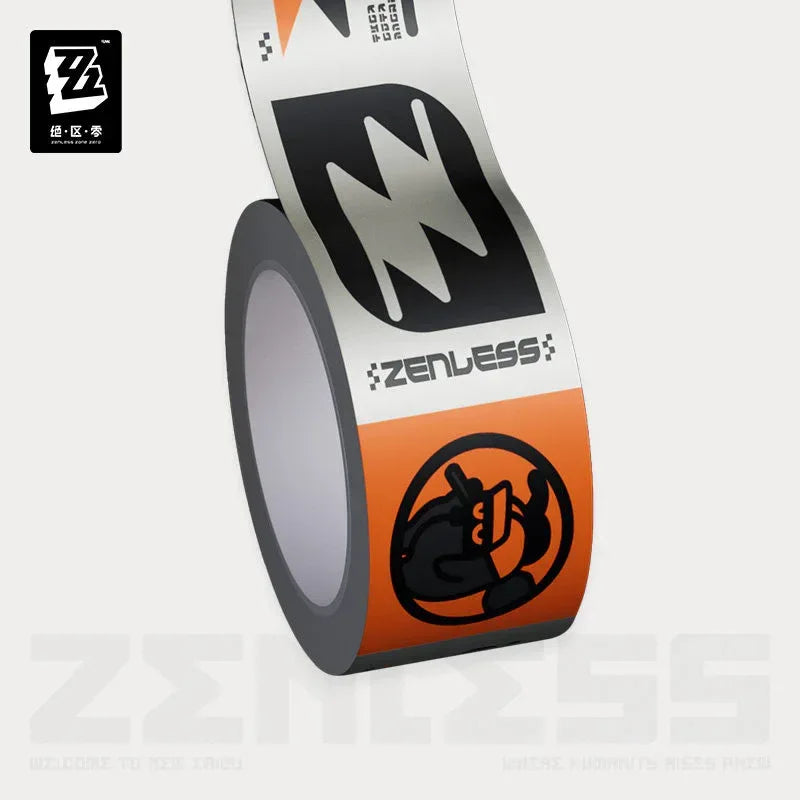 Zenless Zone Zero Urban Kit Series Packing Tape (Orange, Silver) Silver ACG Go Anime www.acg-go.com Office Supply, Tape, Zenless Zone Zero