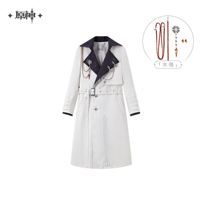 Frost and Flame Series Fatui Harbinger Impression Long Coat