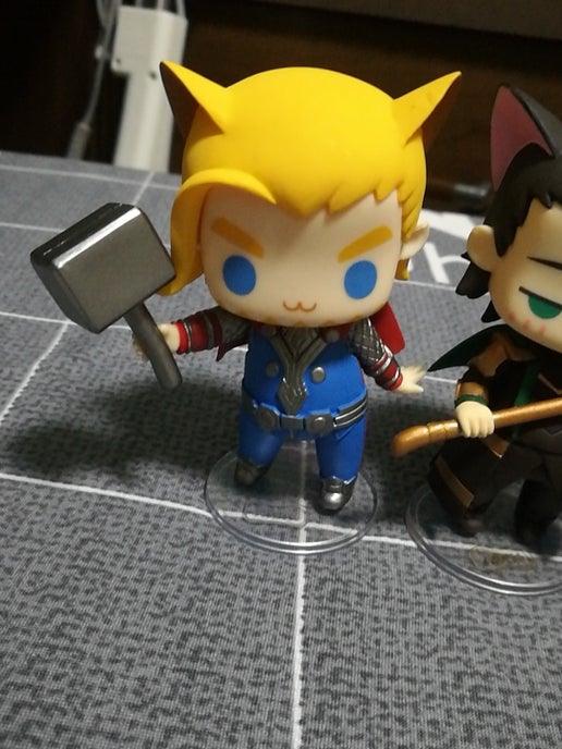 Chaoer Chibi Figure Super Heroes Marvel Thor ACG Go Anime www.acg-go.com Batman, Figure, Loki, Spider-Man, Thor
