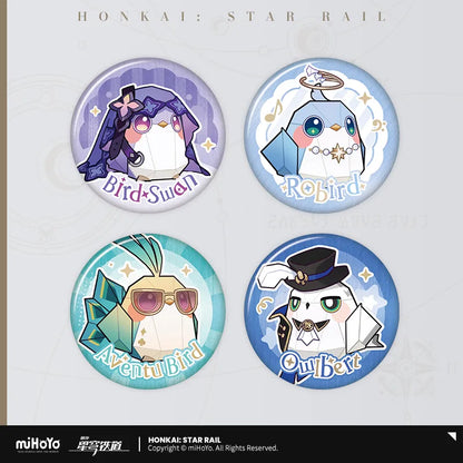 Owlbert's Reception Room Series Mini Tinplate Badge Set