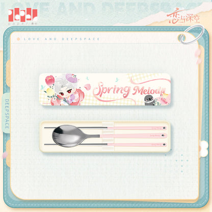 Love and Deepspace Spring Melody Series Cutlery Set