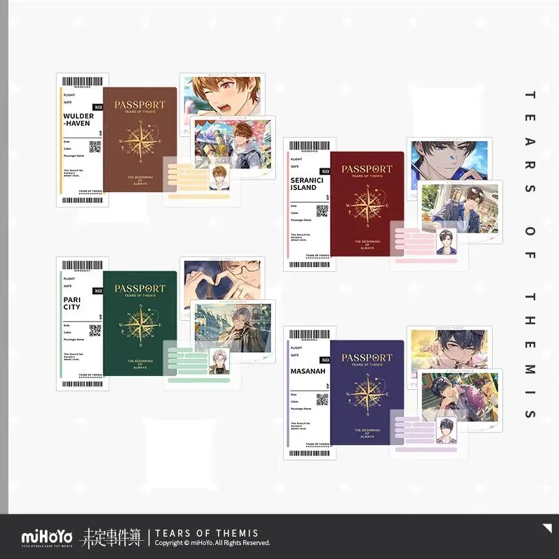 Tears of Themis The Beginning of Always Series Romantic Journey Commemorative Set Luke Pearce ACG Go Anime www.acg-go.com Art Decor, Artem Wing, Luke Pearce, Marius von Hagen, Tears of Themis, Vyn Richter