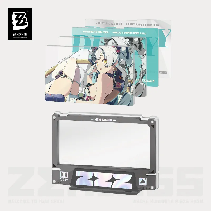 Zenless Zone Zero Mindscape Cinema Series Krampus Compliance Authority Framed Acrylic Insert Set