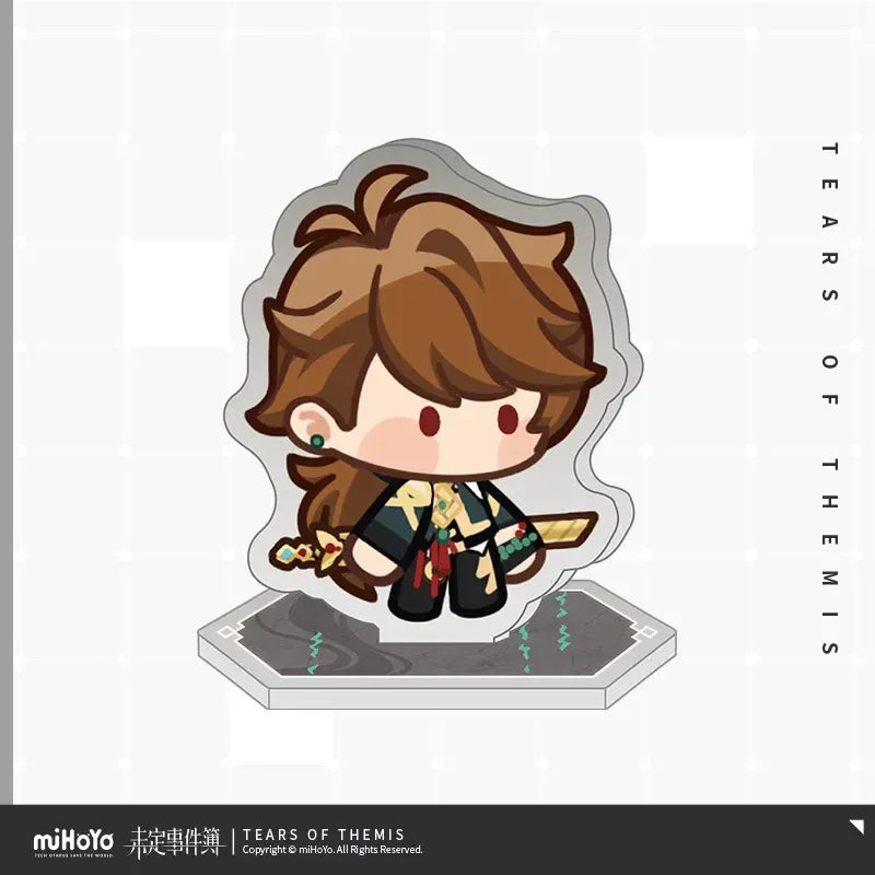 Omni Spirits Bureau: Dark Fates Series Abnormal Records Chibi Standee Pendant Tears of Themis Luke Pearce ACG Go Anime