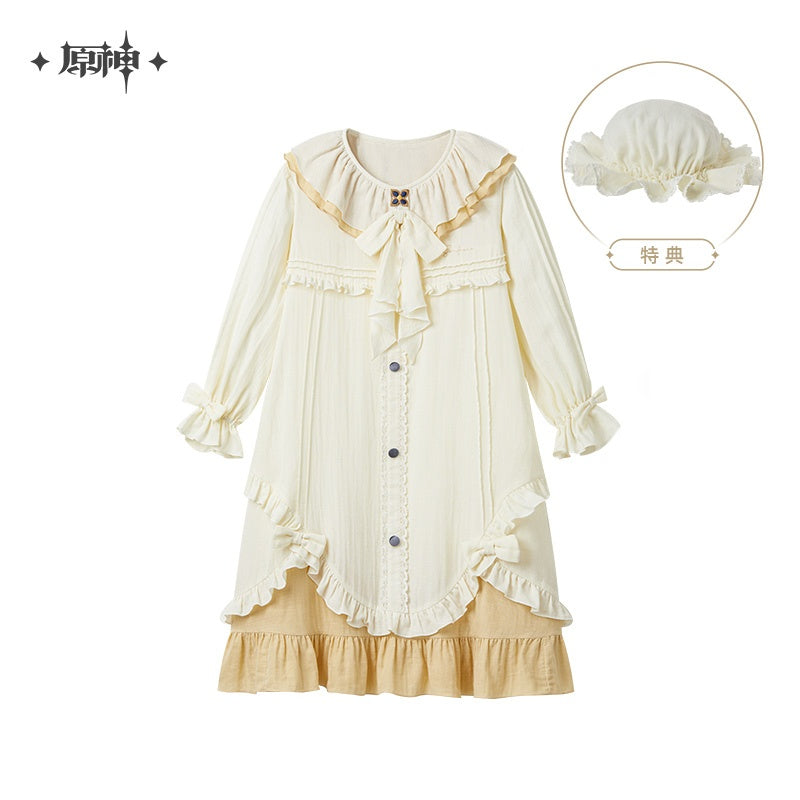 Genshin Impact Sandrone Nighttime Tea Talk Series Nightdress With Sleeping Cap