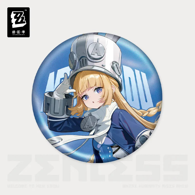 Zenless Zone Zero Artwork Series External Strategy Department Tinplate Badge