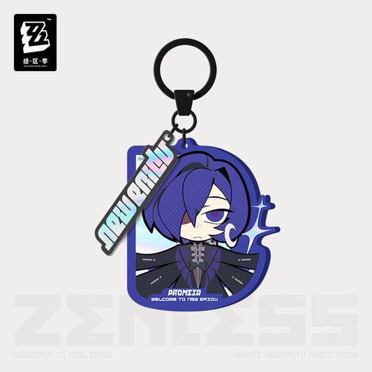 Zenless Zone Zero New Eridu Series Krampus Chibi Acrylic Keychain