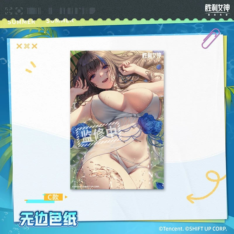 Goddess of Victory: Nikke Summer Exclusive Series Character Boundless Shikishi Cardboard