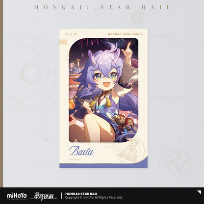 Honkai: Star Rail Starry Sea Celebration Series Faux Film Cards