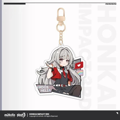 Honkai Impact 3rd Little Tea Party Series Vol.2 Acrylic Keychain Helia ACG Go Anime www.acg-go.com Coralie, Dream Seeker, Helia, Honkai Impact 3rd, Pendant & Keychain, Senadina, Songque