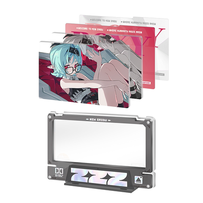 Zenless Zone Zero Mindscape Cinema Series Flint Workshop Compliance Authority Framed Acrylic Insert Set