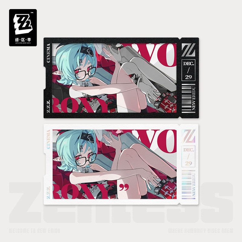 Zenless Zone Zero Mindscape Cinema Series Flint Workshop Collectible Card Set