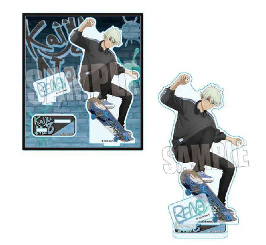Kaiju No. 8 Skater Ver. Acrylic Standee Reno Ichikawa ACG Go Anime www.acg-go.com Kafka Hibino, Kikoru Shinomiya, Mina Ashiro, Reno Ichikawa, Soshiro Hoshina, Standee