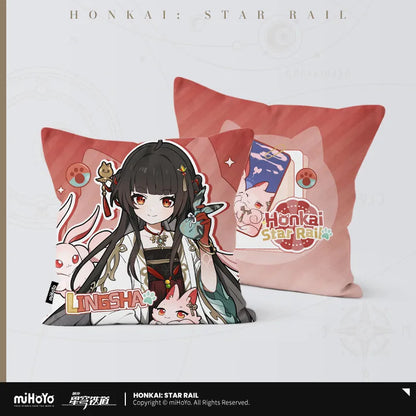 Honkai: Star Rail Little Cat Series Square Pillow
