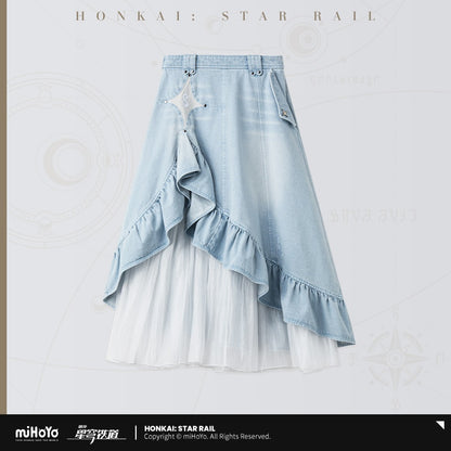 Honkai: Star Rail Cyrene Theme Impression Series Denim Skirt