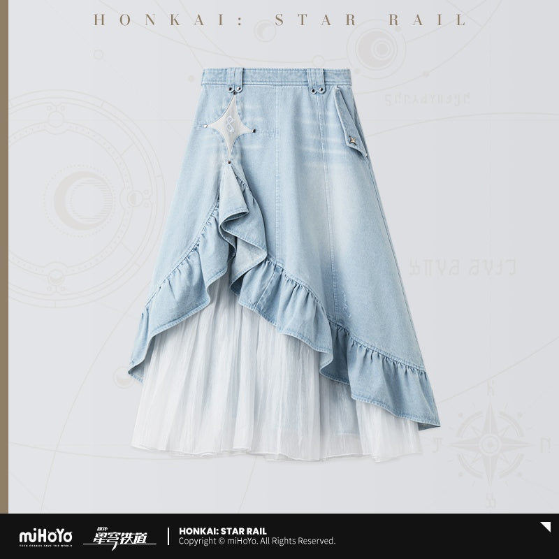 Honkai: Star Rail Cyrene Theme Impression Series Denim Skirt