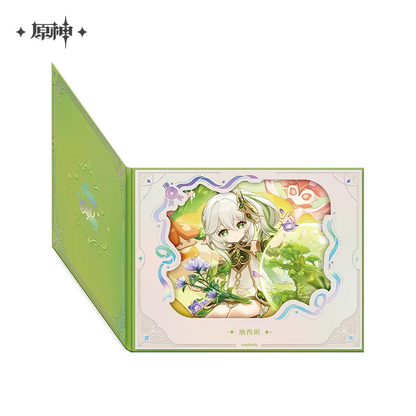 Genshin Impact The Day of Destiny Series Flip Page Window Shikishi Cardboard 2025