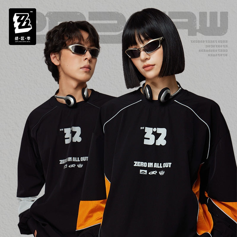 Zenless Zone Zero 2026AW｜Patchwork Sports Quick-Dry Pullover Top
