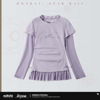 Honkai: Star Rail Castorice Theme Impression Series Faux Two-piece T-shirt