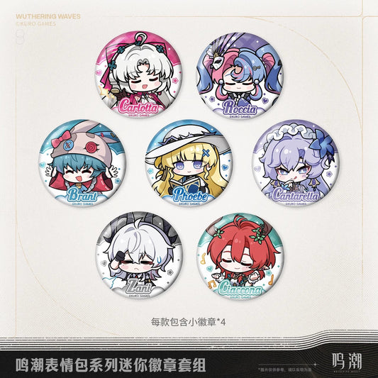 Emojis Series Mini Badge Set