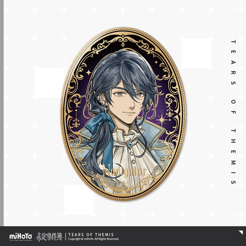 Tears of Themis Love & Wanderlust Series And Then There Was One Sereis Embossed Irregular Badge