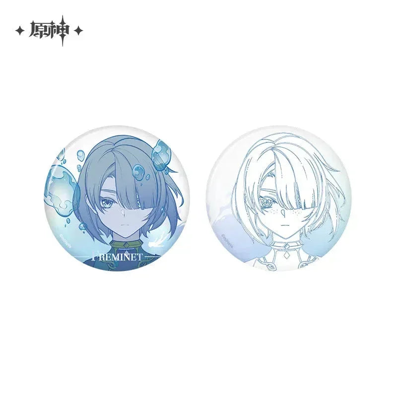 Genshin Impact Thelxie's Fantastic Adventures Series Merch Badge ACG Go Anime www.acg-go.com Art Decor, Badge, Pendant & Keychain, Stand