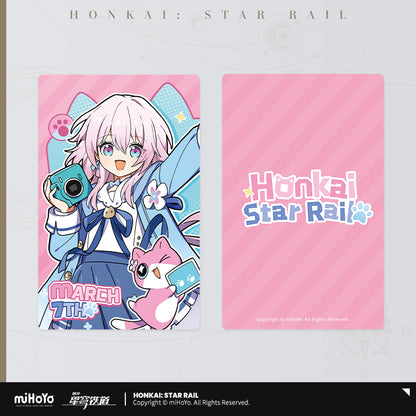 Little Cat Series Laser Collectible Tickets