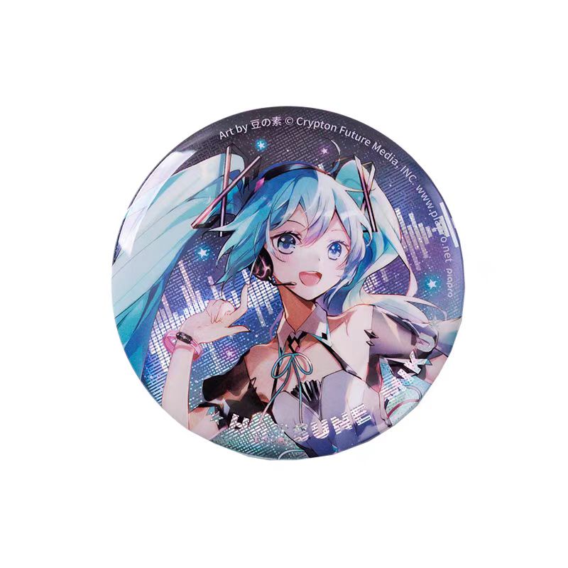 Memorial Badge Vocaloid! Hatsune Miku ACG Go Anime