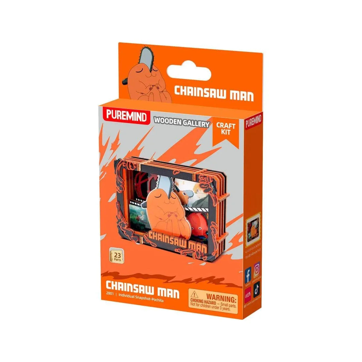 Chainsaw Man Wooden Gallery-S Pochita Ornament