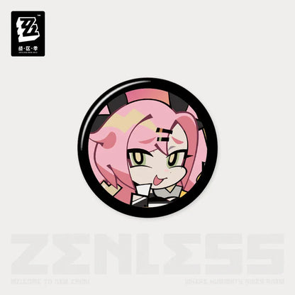 Affinity Excellent Series Agent Avatar Mini Badge Mystery Box Vol.1 Zenless Zone Zero Random One ACG Go Anime www.acg-go.com Anby Demara, Badge, Billy Kid, Lucy, Mystery Box, Nekomiya Mana, Nicole Demara, Piper Wheel, Soldier 11, Soukaku, Zenless Zone Zero