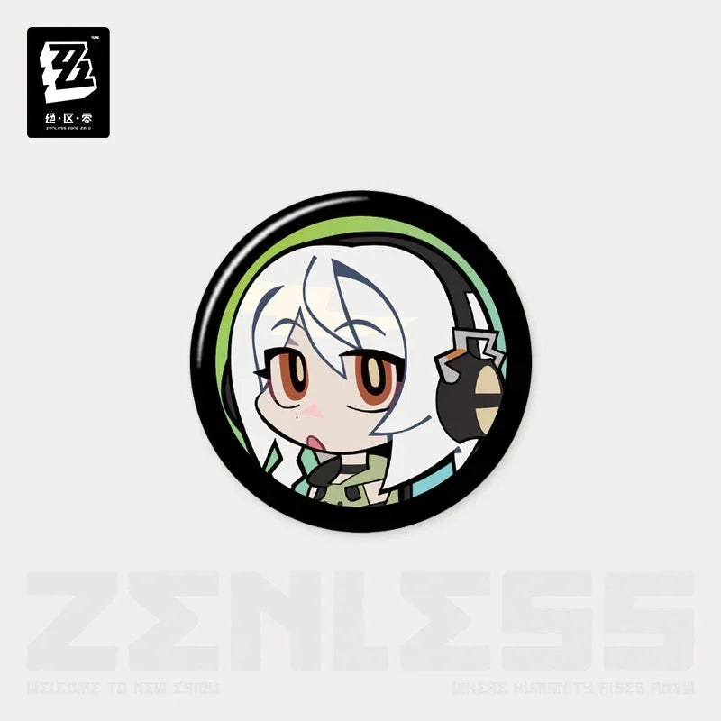 Affinity Excellent Series Agent Avatar Mini Badge Mystery Box Vol.1 Zenless Zone Zero Random One ACG Go Anime www.acg-go.com Anby Demara, Badge, Billy Kid, Lucy, Mystery Box, Nekomiya Mana, Nicole Demara, Piper Wheel, Soldier 11, Soukaku, Zenless Zone Zero
