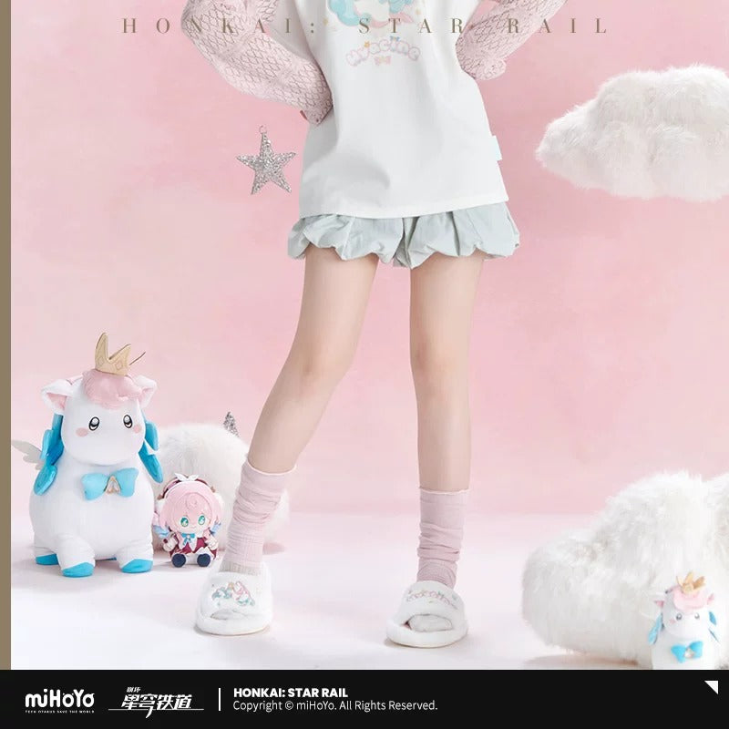 Honkai: Star Rail Hyacine Theme Impression Series Plush Slippers