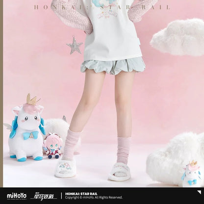 Honkai: Star Rail Hyacine Theme Impression Series Plush Slippers