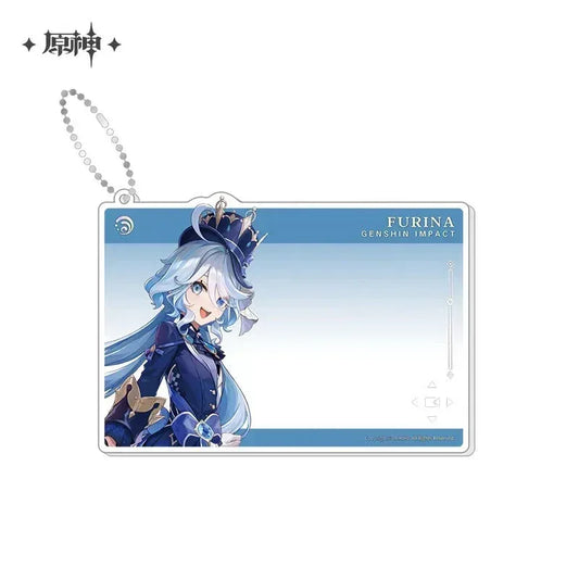 Genshin Impact Anniversary Celebration Series Acrylic Photo Card Third Anniversary - Furina ACG Go Anime www.acg-go.com Aether, Art Decor, Furina, Lumine, Nahida, Paimon, Pendant & Keychain, Venti, Zhongli