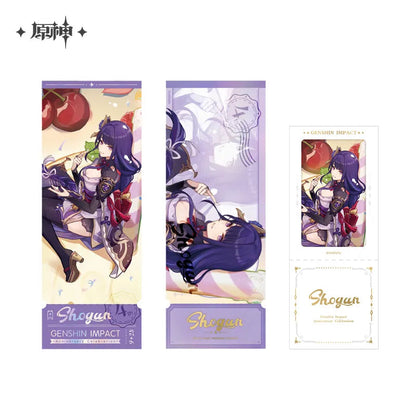 anniversary celebration series character commemorative ticket set ACG GO