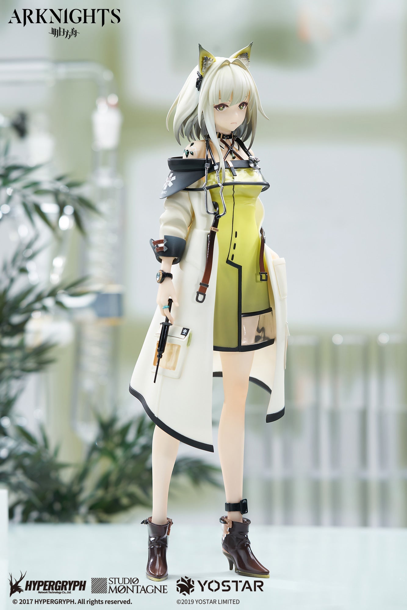 arknights 1 7 kal tsit scale painted figure ACG GO