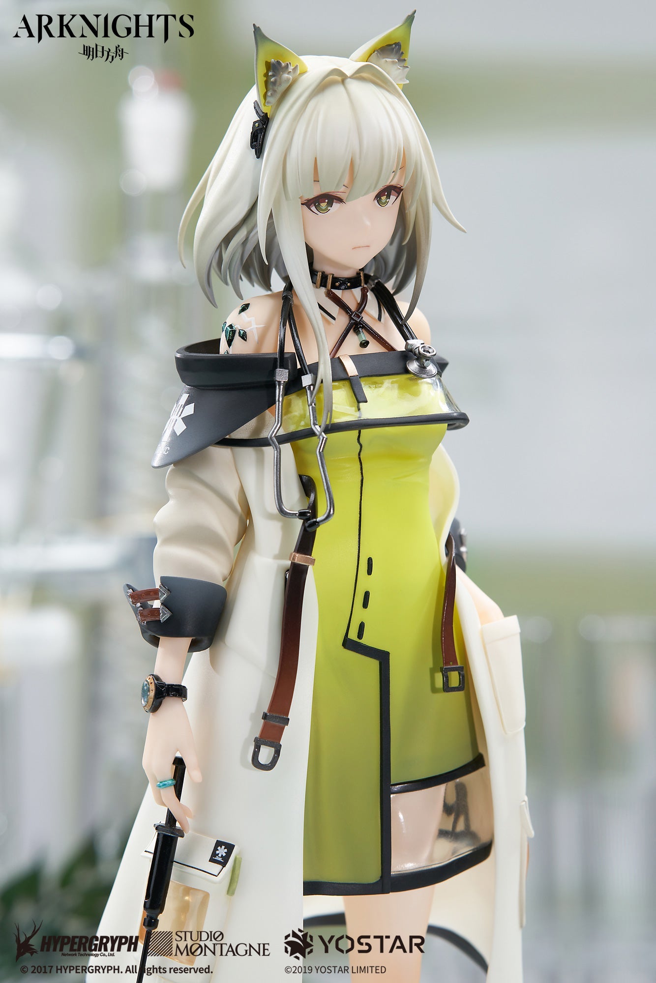 arknights 1 7 kal tsit scale painted figure ACG GO